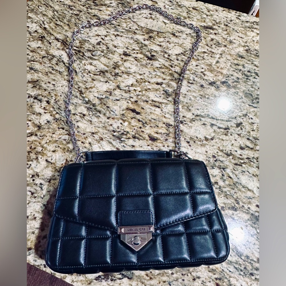 Michael Kors Soho Large Quilted Leather Shoulder Bag